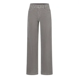 MAC - MAC JEANS - WIDE, Baby soft corduroy grau - Gr. - 40/32