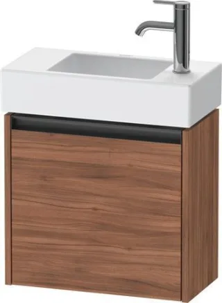 Duravit Ketho.2 Waschtischunterbau wandhängend Nussbaum Matt 484x238x440 mm - K25072L79790000 K25072L79790000
