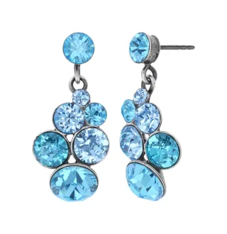 konplott - Ohrstecker - Petit Glamour blau