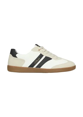 s.Oliver - Sneaker beige|weiß|schwarz - Gr. - 37
