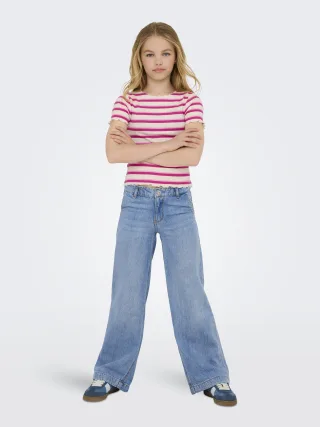 KIDS ONLY - KOGCOMET WIDE DNM LB NOOS Light Blue Denim - Gr. - 152