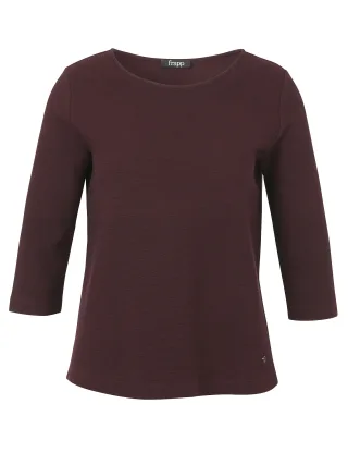 Frapp - Sweatshirt Rundhals 3/4 Arm wild berry - Gr. - 44