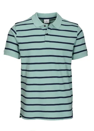 BASEFIELD - Polo Shirt 1/2 Arm lagoon - Gr. - 3XL