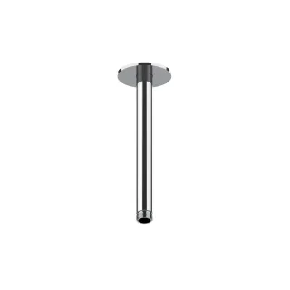 Herzbach LIVING SPA Deckenarm 200mm 70 rund Chrom, 11.964820.1.01 11.964820.1.01