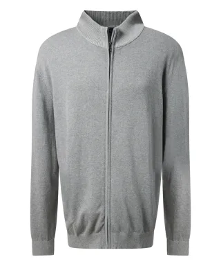 Pierre Cardin - Strickjacke StKrgRV sharkgray - Gr. - XL