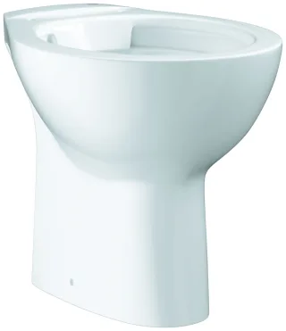 Grohe Stand-Tiefspül-WC Bau Keramik 39431 spülrandlos Abg. senkr. alpinweiß, 39431000 39431000