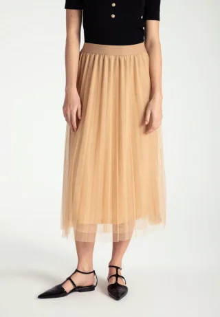 MORE & MORE - Meshrock beige - Gr. - 42