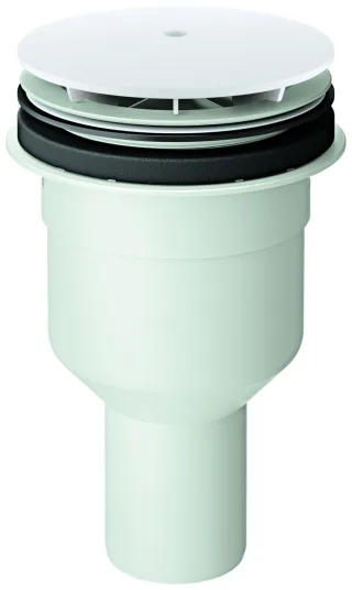 GROHE Ablaufgarnitur 49533 für Duschwanne Abgang senkrecht alpinweiß, 49533SH0 49533SH0