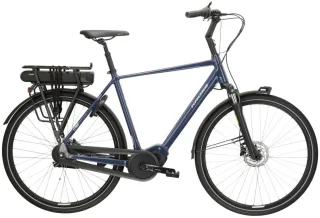 Kross "E-Citybike Sentio Hybrid 4.0 28 Zoll blau" 7 Gang Shimano NEXUS Schaltwerk Nabenschaltung Mittelmotor 250 W Pedelec, Elektrofahrrad für Damen und Herren