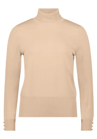 Betty Barclay - Rollkragenpullover beige - Gr. - 42