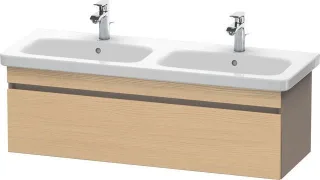Duravit DuraStyle Waschtischunterbau wandhängend Natur Eiche & Basalt Matt 1230x448x398 mm - DS63980 DS639803043