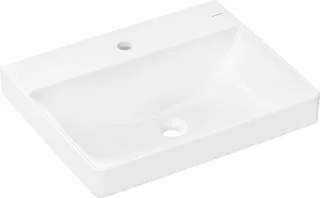Hansgrohe Waschtisch Xelu Q 600x480 mm mit Hahnloch ohne Überlauf weiß, 60317450 60317450