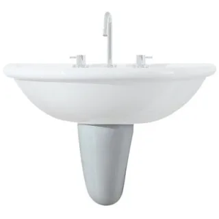 Globo Alia ALS 05 Halbsäule 20 x 31 x 35 cm weiss ALS05BI