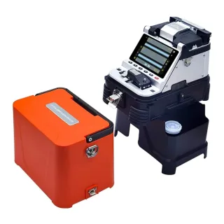 Signal Fire AI-20 Optical Fiber Fusion Splicer 320X Magnification 6s Splicing 15s Heating Automatic Core Alignment 6 Mot