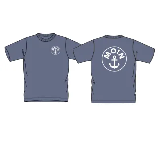 BASEFIELD - Ki.-T-Shirt mn saphire blue - Gr. - 164