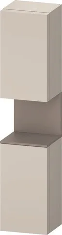 Duravit Qatego Hochschrank Taupe Matt 400x360x1760 mm - QA1346L43910010 QA1346L43910010