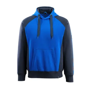 MASCOT Regensburg Kapuzensweatshirt UNIQUE Kornblau / Schwarzblau M - 50572-963-11010-M