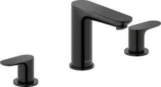 Duravit Wave 3-Loch Waschtischarmatur Schwarz Matt 326x176x131 mm - WA1060005046 WA1060005046
