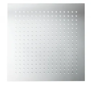 Herzbach Living Spa Slim-Regenbrause, eckige Ausführung 300mm x 300mm chrom, 11.600300.2.01 11.600300.2.01