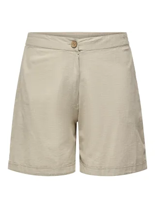 ONLY CARMAKOMA - CARCOCO SHORTS WVN feather gray - Gr. - 52