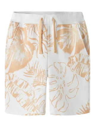 NAME IT - NKMFALIN SWEAT SHORTS UNB BOX Bright White - Gr. - 164