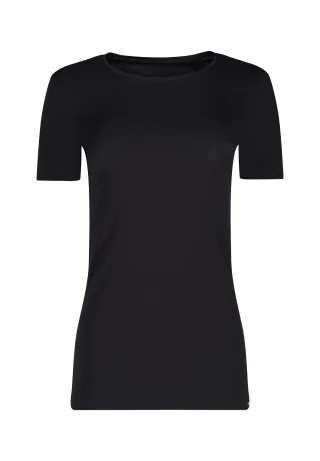 SKINY - Skiny Damen Shirt kurzarm Cotton Essentials black - Gr. - 44
