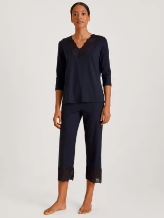 CALIDA - WOMEN 7/8 Pyjamas dark lapis blue - Gr. - L