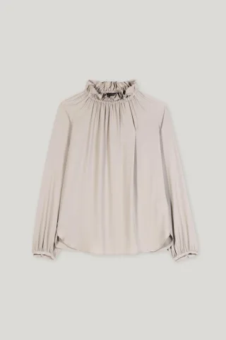 Luisa Cerano - Blusen / Hemden Weiblich oyster - Gr. - 42
