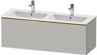 Duravit D-Neo Waschtischunterbau wandhängend Betongrau Matt 1280x462x440 mm - DE4265034070000 DE4265034070000