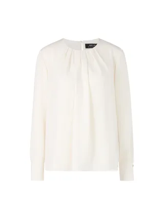 Marc Cain Collections - Feminine „Rethink Together Bluse off-white - Gr. - 38
