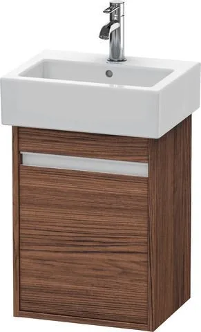Duravit Ketho Waschtischunterbau wandhängend Nussbaum dunkel Matt 400x320x550 mm - KT6630R2121 KT6630R2121