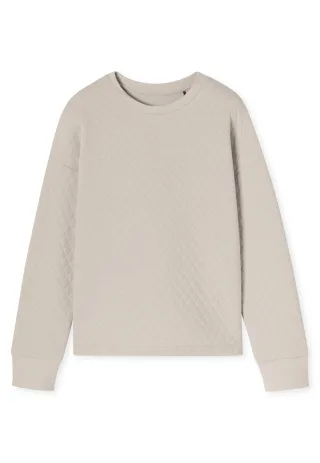 SCHIESSER - Sweatshirt beige - Gr. - 44