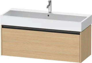 Duravit Ketho.2 Waschtischunterbau wandhängend Natur Eiche Matt 1184x460x440 mm - K25079030300000 K25079030300000