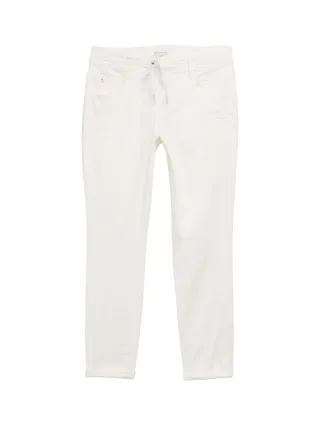 Tom Tailor - Tapered Relaxed Hose weiß - Gr. - 38/28