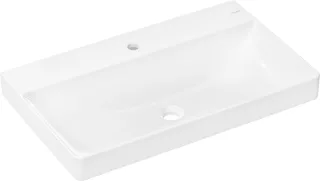 Hansgrohe Waschtisch Xelu Q 800x480 mm mit Hahnloch ohne Überlauf weiß, 60318450 60318450