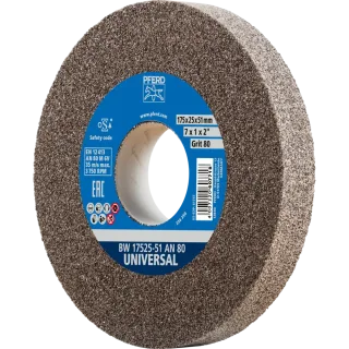 PFERD TOOLS Schleifbockscheibe Ø 175x25mm Bohrung-Ø 51mm A80 für universelle Schleifaufgaben - 39010120