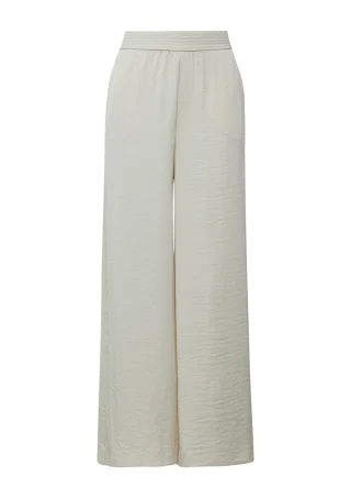comma - Weite Hose beige - Gr. - 44