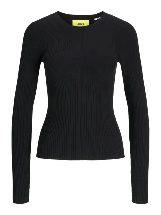 JJXX - JXJODI TIGHT CREW NECK KNIT NOOS black - Gr. - XXS