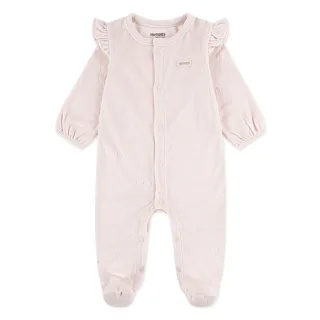 HUGGIES babywear Strampler "HUGG FOOTED COVERALL" Pflegeleichte Fleece- Qualität