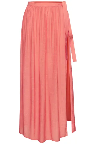 LASCANA - Bruno Banani LM Wickelrock coral red - Gr. - 42