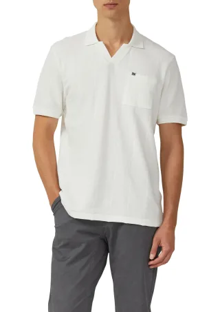 s.Oliver - Polo-Shirt weiß - Gr. - 3XL