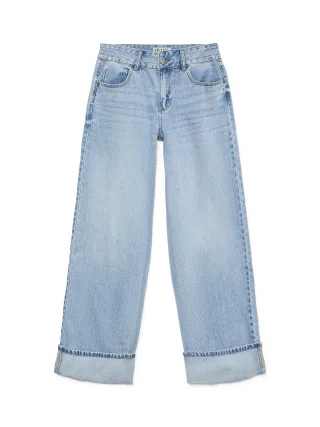 Aware - AWRENA MR WIDE FOLD UP JNS LI3148 NOOS Light Blue Denim - Gr. - 28/32