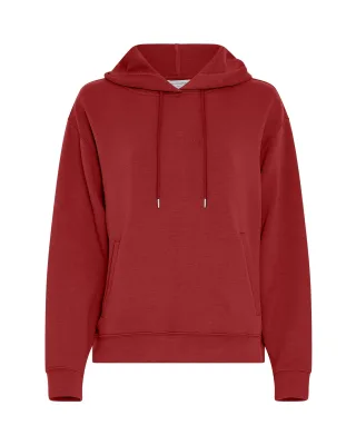 msch copenhagen - MSCHIma Q Icon Logo Hood Sweatshirt syrah - Gr. - XS/S