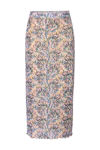 Rich & Royal - mesh pencil skirt recycled rose quartz - Gr. - XS