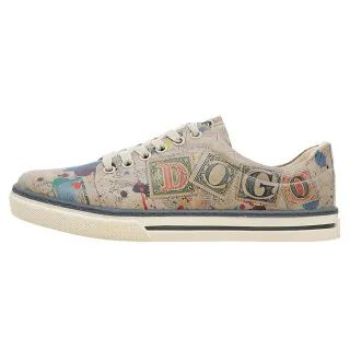 DOGO Sneaker "Classic Schnürsneaker Dogo Stamp Damen Sneaker" Handgefertigt