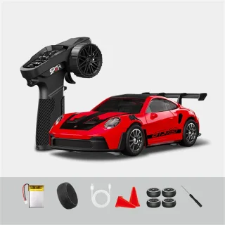 Hstar D43-01 RTR 1/43 2.4G 4WD Drift RC Car Gyro Mini Full Proportional Alloy Body Shell LED Light Remote Control High-S