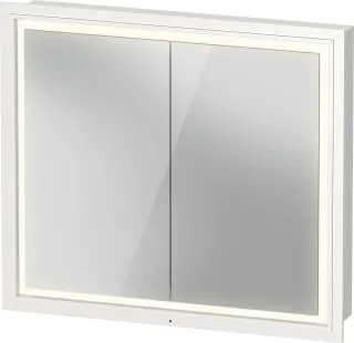 Duravit L-Cube Spiegelschrank Weiß 800x155x700 mm - LC7651018182000 LC7651018182000