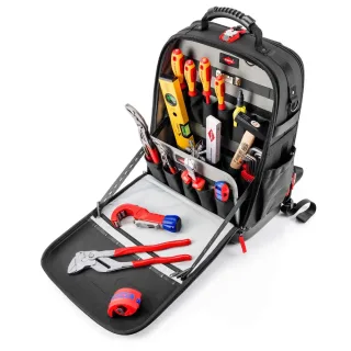 KNIPEX Werkzeugrucksack Modular X18 Sanitär 17-teilig 530 mm - 002150S