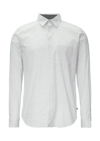 s.Oliver Red Label - Slim Fit : Hemd weiß - Gr. - XXL