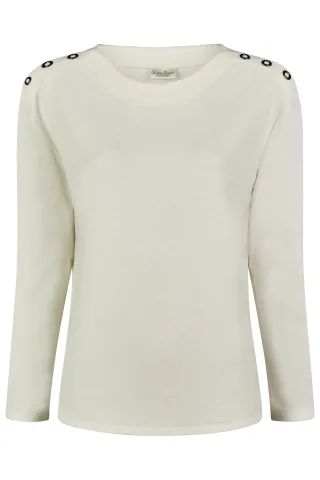 Barbara Lebek - T-Shirts offwhite - Gr. - 42